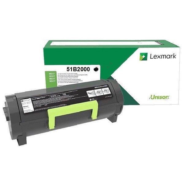 Original Toner black Lexmark 51B2000 black