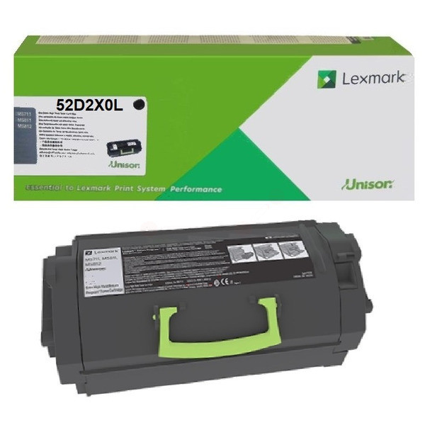 Original Toner black Lexmark 52D2X0L/522XL black