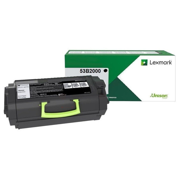 Original Toner black Lexmark 53B2000 black