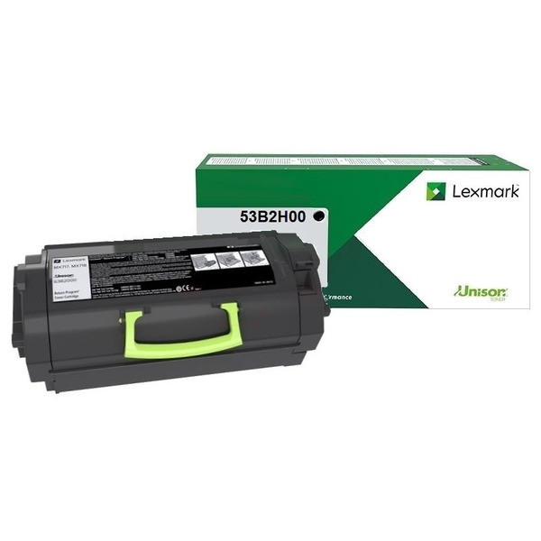 Original Toner black Lexmark 53B2X00 black