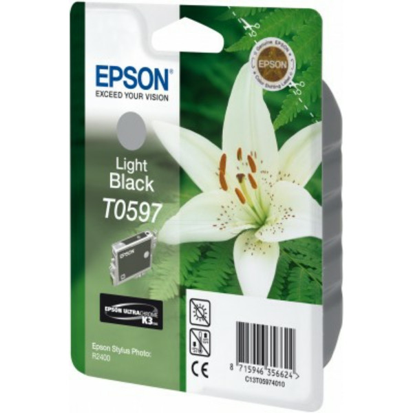 Original Ink cartridge bright black Epson 5974010/T0597 black