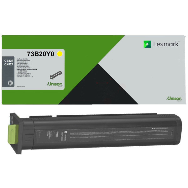 Original Toner yellow Lexmark 73B20Y0 yellow