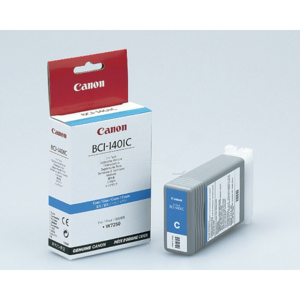 Original Ink cartridge cyan Canon 7569A001/BCI-1401 C cyan