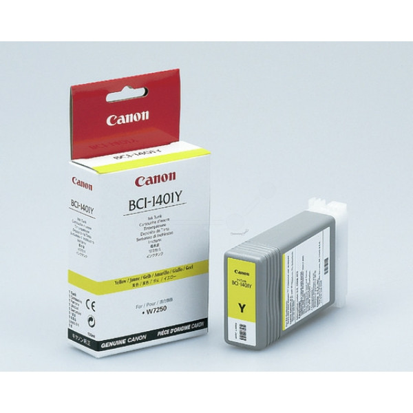 Original Ink cartridge yellow Canon 7571A001/BCI-1401 Y yellow