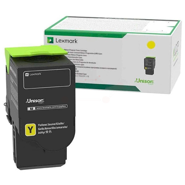 Original Toner yellow Lexmark 78C20Y0 yellow