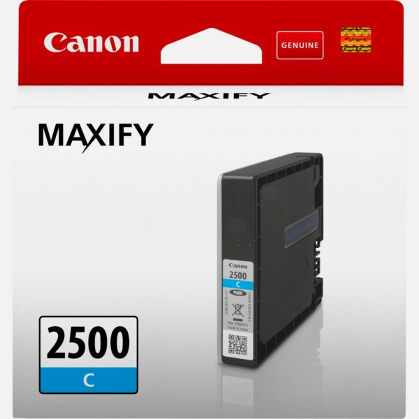 Original Ink cartridge cyan Canon 9301B001/PGI-2500 C cyan