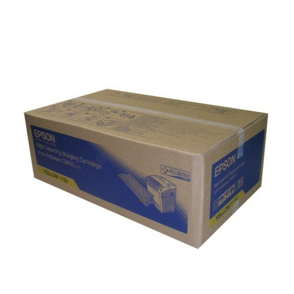 Original Toner yellow Epson C13S051124/1124 yellow