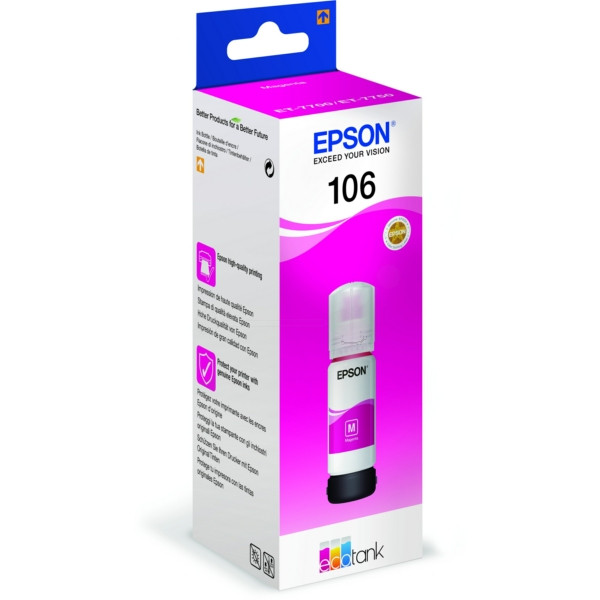 Original Ink bottle magenta Epson C13T00R340/106 magenta