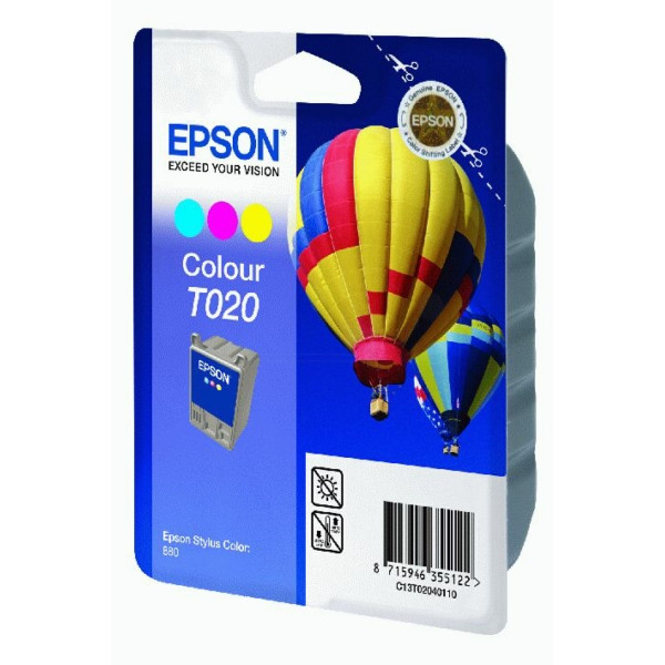 Original Ink cartridge color Epson C13T02040110/T020 color