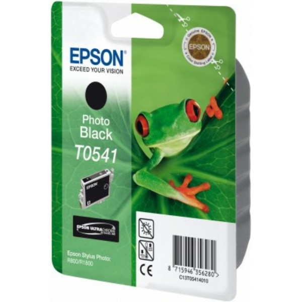 Original Tintenpatrone schwarz Epson C13T05414010/T0541 schwarz