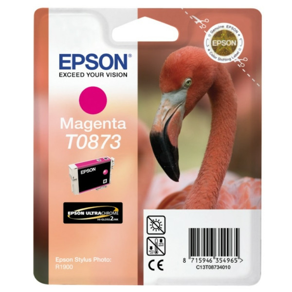 Original Tintenpatrone magenta Epson C13T08734010/T0873 magenta