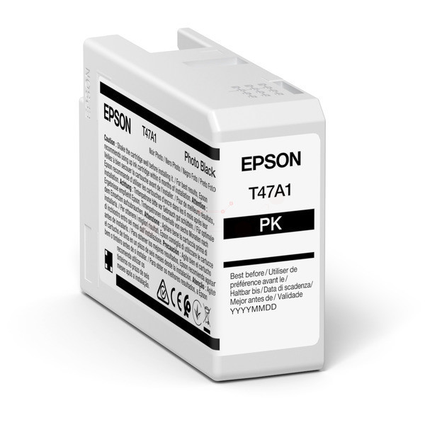 Original Ink cartridge black Epson C13T47A100/T47A1 black