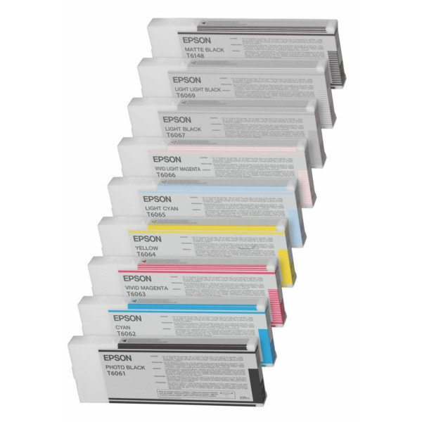 Original Ink cartridge light magenta Epson C13T606C00/T606C photomagenta