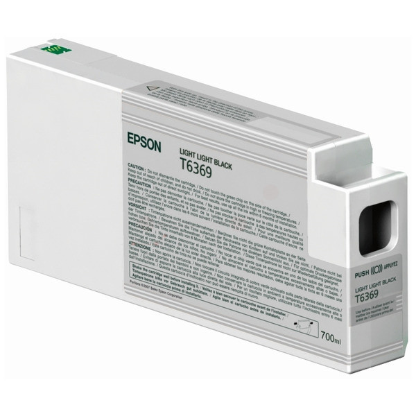 Original Ink cartridge bright black Epson C13T636900/T6369 black