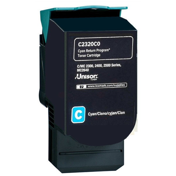 Original Toner cyan Lexmark C232HC0 cyan