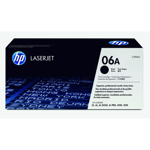 Original Toner black HP C3906A/06A black