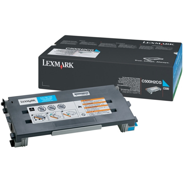 Original Toner cyan Lexmark C500H2CG cyan