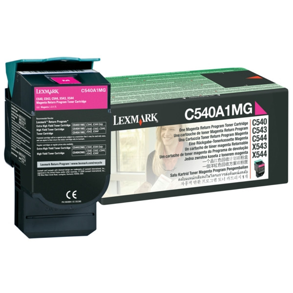 Original Toner magenta Lexmark C540A1MG magenta