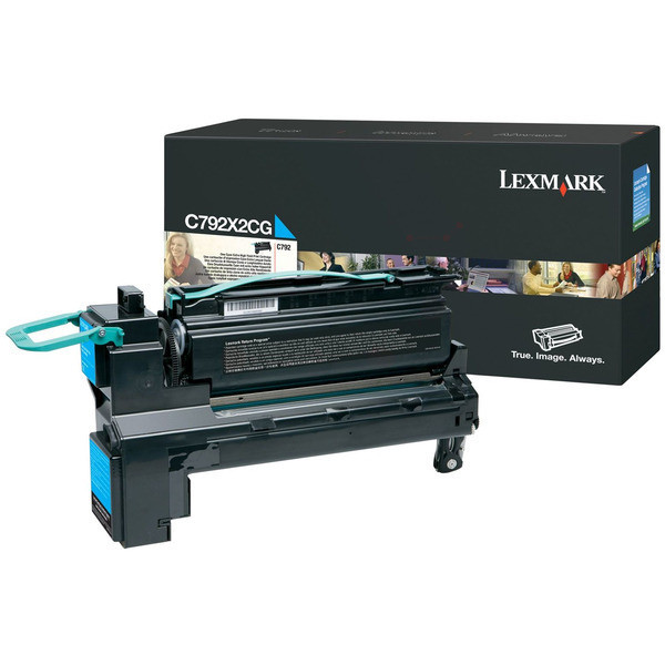 Original Toner schwarz Lexmark C792X1KG schwarz