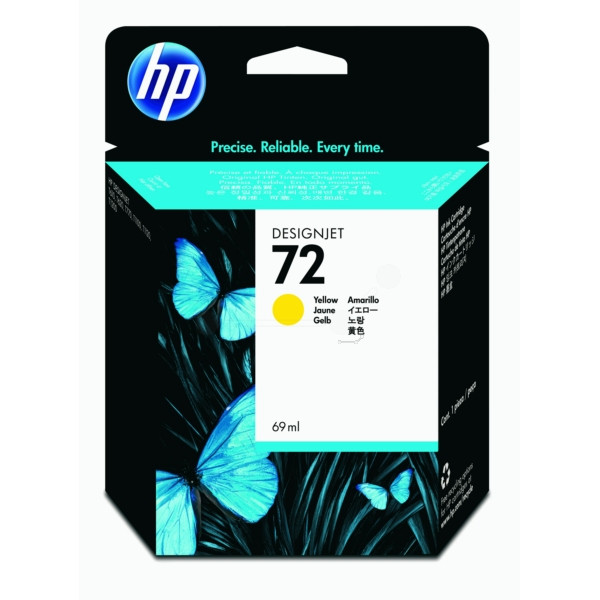 Original Ink cartridge yellow HP C9400A/72 yellow