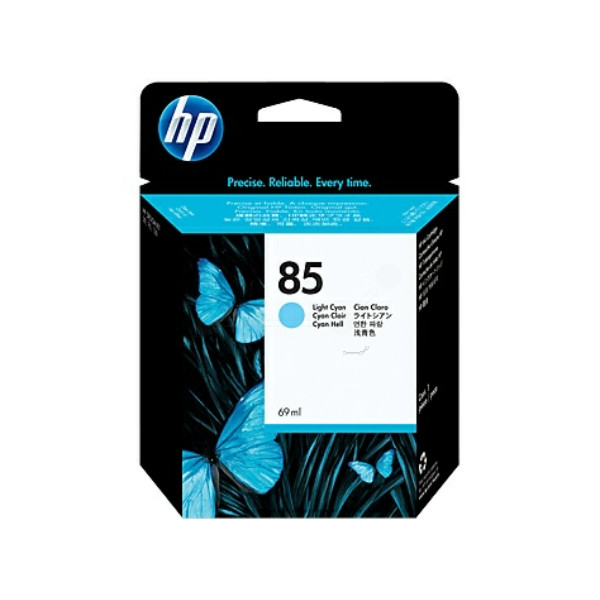 Original Ink cartridge bright cyan HP C9428A/85 photocyan