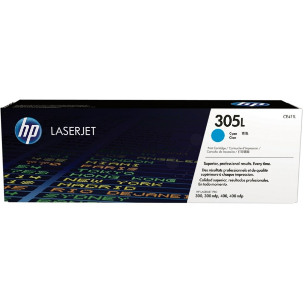 Original Toner cyan HP CE411L/305L cyan