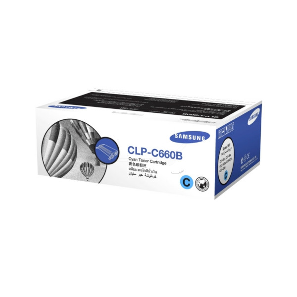 Original Toner cyan Samsung CLPC660BELS/C660 cyan