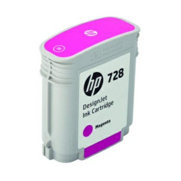 Original Tintenpatrone magenta HP F9J62A/728 magenta