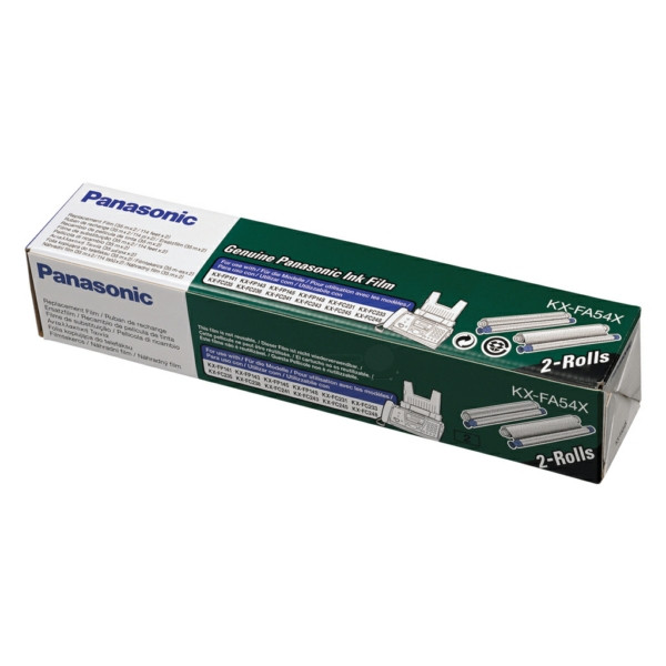Original Thermal-transfer roll Panasonic KXFA54X black
