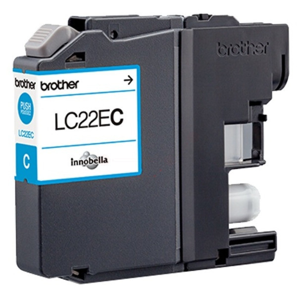 Original Ink cartridge cyan Brother LC22EC cyan