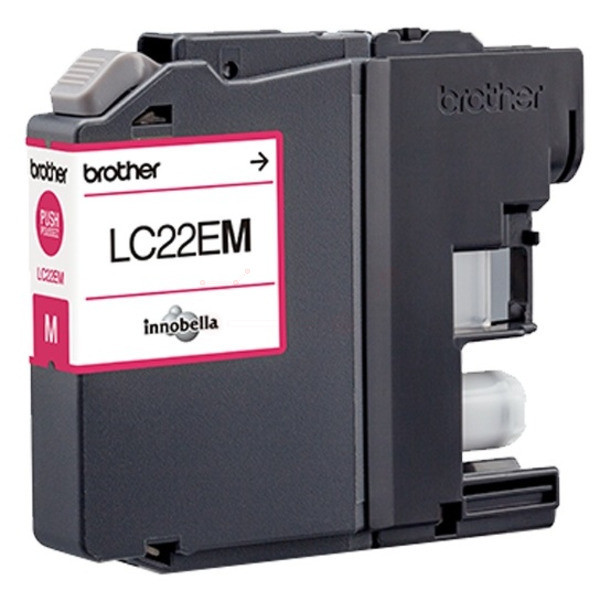 Original Ink cartridge magenta Brother LC22EM magenta