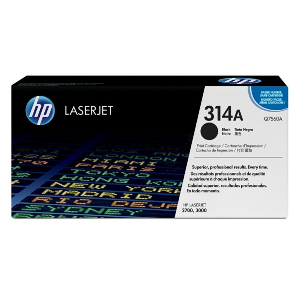 Original Toner black HP Q7560A/314A black