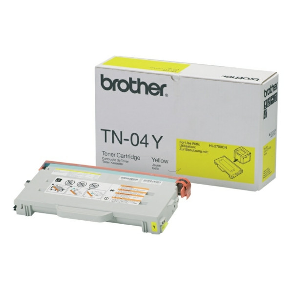 Original Toner yellow Brother TN04Y yellow