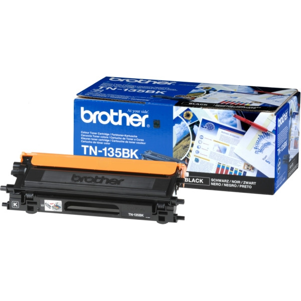 Original Toner schwarz Brother TN135BK schwarz