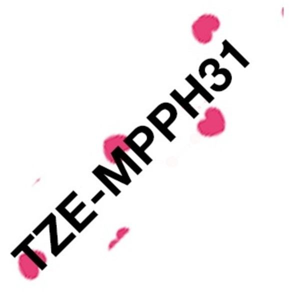 Original P-Touch Ribbon Brother TZEMPPH31 black