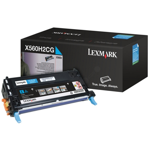 Original Toner cyan Lexmark X560H2CG cyan