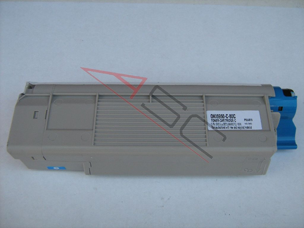 Toner cartridge (alternative) compatible with Oki C 5850 Serie/ C 5950 Serie  OKI MC 560 DN/ 560 N cyan
