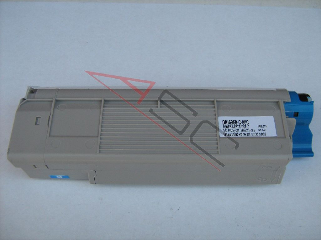 Toner cartridge (alternative) compatible with Oki C 5850 Serie/ C 5950 Serie  OKI MC 560 DN/ 560 N cyan