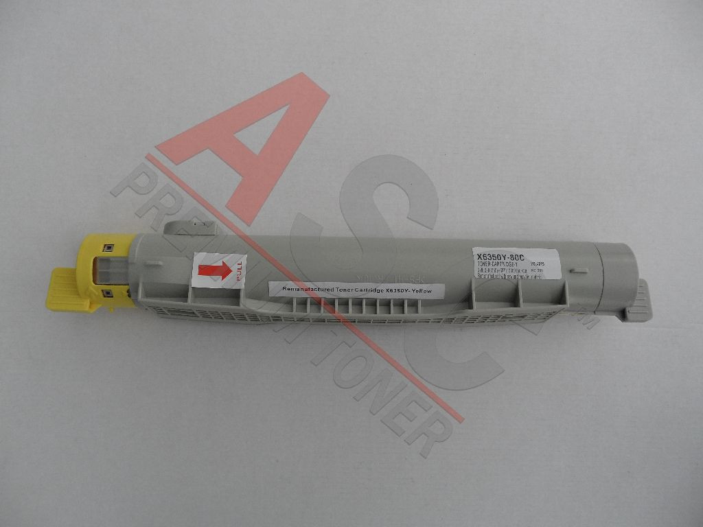 Toner cartridge (alternative) compatible with Xerox Phaser 6350 yellow