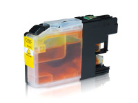 Ink cartridge (alternative) compatible with BROTHER LC123Y yellow