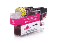 Cartouche d'encre (alternative) compatible with Brother LC421M magenta