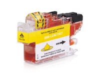 Cartouche d'encre (alternative) compatible with Brother LC421Y yellow