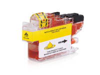 Cartouche d'encre (alternative) compatible with Brother LC422Y yellow