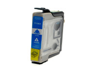 Ink cartridge (alternative) compatible with EPSON C13T12824012 cyan