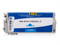 Cartouche d'encre (alternative) compatible with Epson C13T35824010 cyan