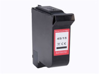 Cartouche à tête d'impression (alternative) compatible with HP C6615DE black