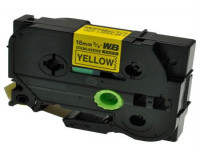 P-Touch (alternative) compatible with Brother TZES641 black yellow