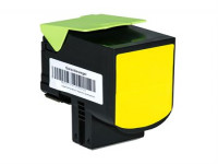 Toner cartridge (alternative) compatible with Lexmark 80C20Y0 yellow