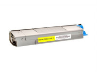 Toner cartridge (alternative) compatible with OKI 43865721 yellow