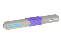 Toner cartridge (alternative) compatible with OKI 44469742 cyan